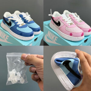 NK polka dot shoelaces